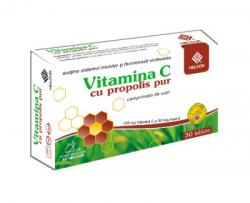 Vitamina C Cu Propolis Pur 30Tb Ac Helcor