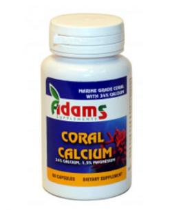 Coral Calciu OKINAWA 500Mg 30Cps Adams Vision