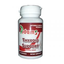 Tratarea hipotiroidismului cu THYROID SUPPORT 30cps ADAMS VISION
