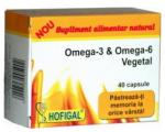 OMEGA-3 SI OMEGA-6 VEGETAL 40cps HOFIGAL - Produse naturiste