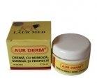 AUR DERM CREMA MIMOZA,PROPOLIS,SMIRNA 30g LAURMED - Produse naturiste