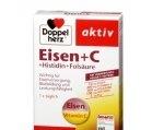 FE+VIT C+HISTIDINA+ACID FOLIC 30tb DOPPEL HERZ - Produse naturiste