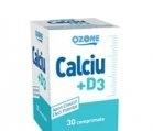CALCIU+D3 30cpr OZONE - Produse naturiste