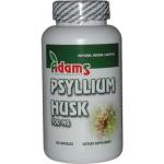 Combaterea constipatiei cu Psyllium Husk 700Mg 60Cps Adams Vision - Produse naturiste